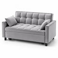 Dwuosobowa sofa z weluru z podłokietnikami 150x80x85 cm