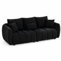 Sofa 3-osobowa z Czarnym Boucle